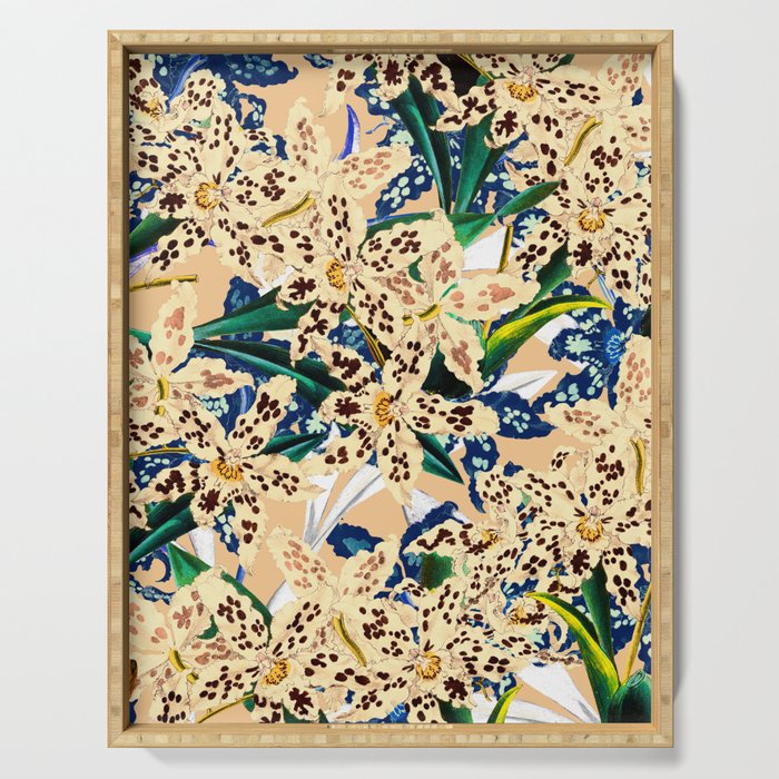 Vintage Exotic Garden Serving Tray Gallery Image 1
