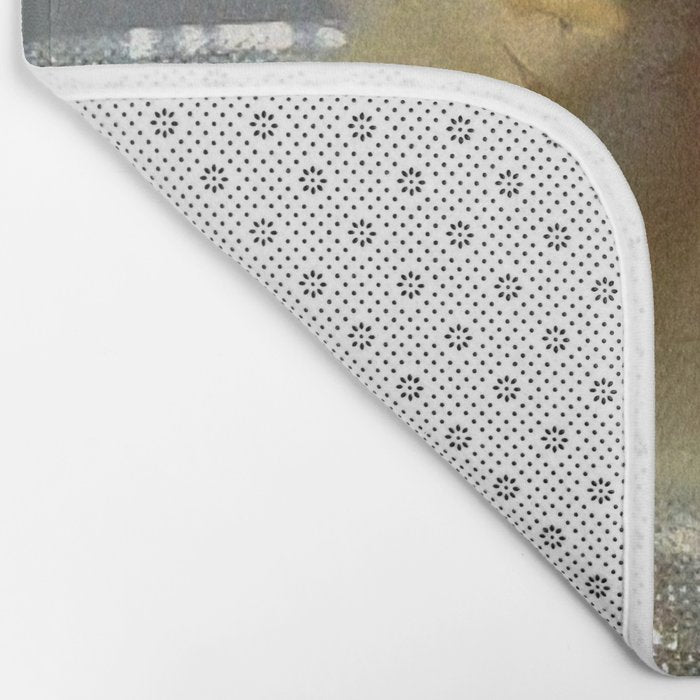 LITTLE HAPPINESS | duck | chick | collage | bath | happy | positive | cute | pet | animal | smile  Bath Mat Gallery Image 2