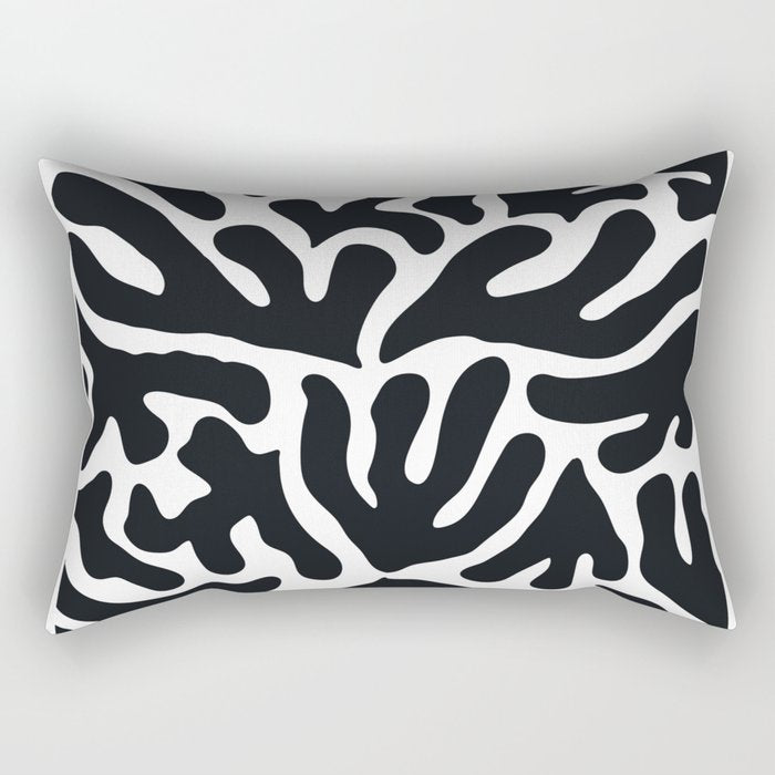 Henri Matisse Abstract Leaf Pattern Rectangular Pillow Gallery Image 2