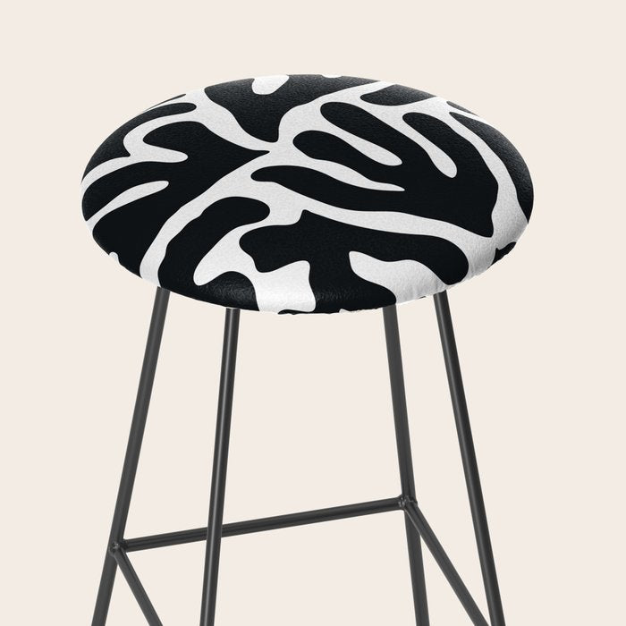 Henri Matisse Abstract Leaf Pattern Stool Gallery Image 2