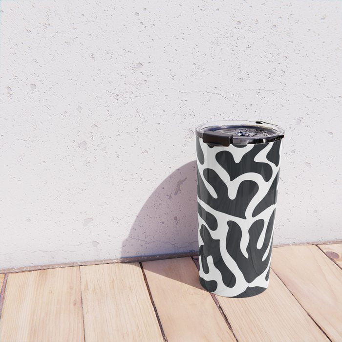 Henri Matisse Abstract Leaf Pattern Travel Mug Gallery Image 4
