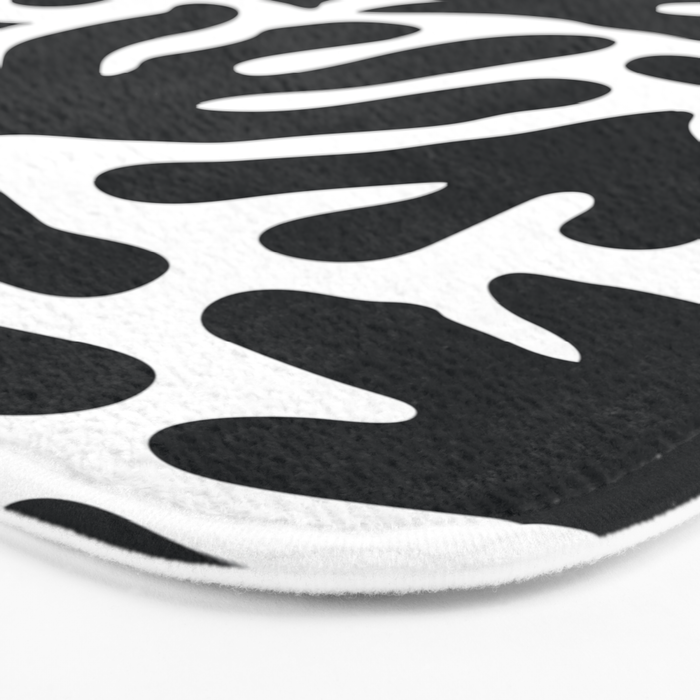 Henri Matisse Abstract Leaf Pattern Bath Mat Gallery Image 3