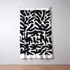 Henri Matisse Abstract Leaf Pattern Window Curtain Gallery Image 3