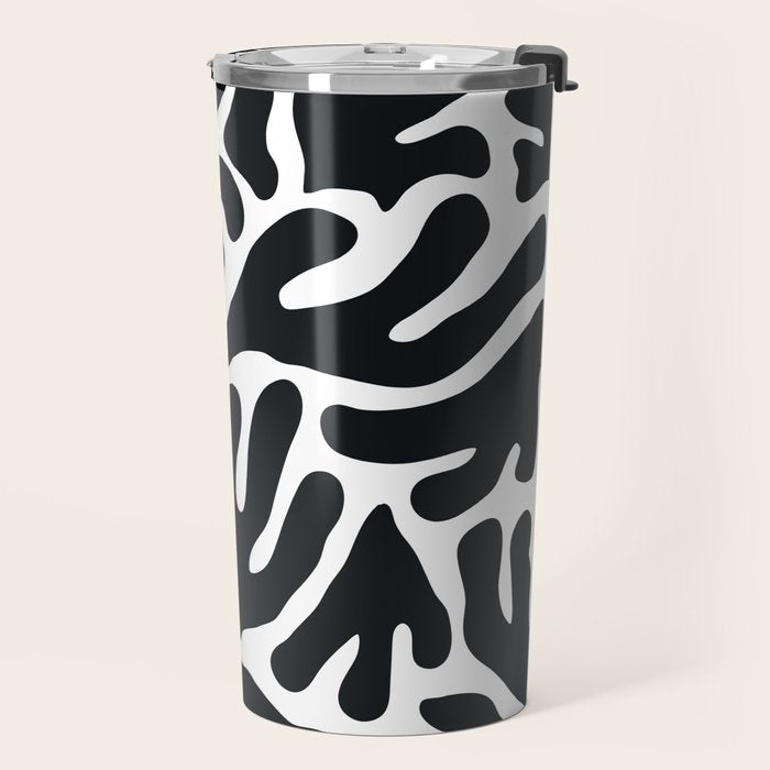 Henri Matisse Abstract Leaf Pattern Travel Mug Gallery Image 2