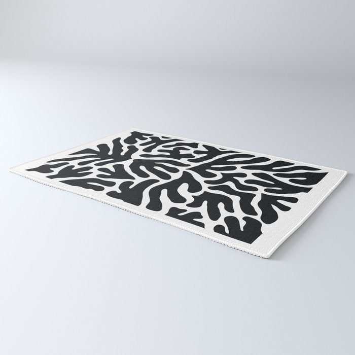 Henri Matisse Abstract Leaf Pattern Rug Gallery Image 3
