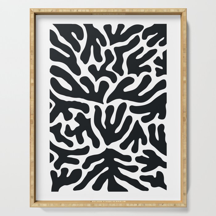 Henri Matisse Abstract Leaf Pattern Serving Tray Gallery Image 1