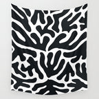 Henri Matisse Abstract Leaf Pattern Wall Tapestry Gallery Image 4