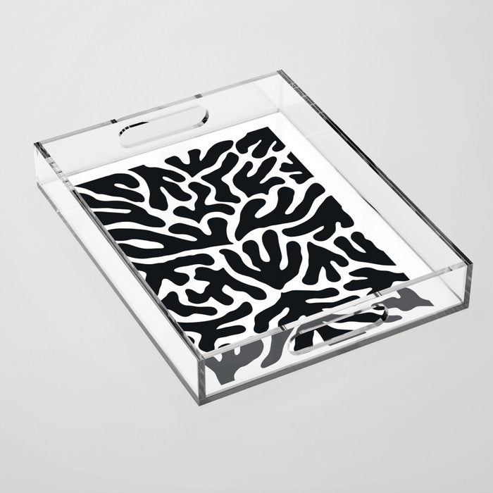 Henri Matisse Abstract Leaf Pattern Acrylic Tray Gallery Image 1