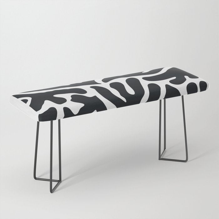 Henri Matisse Abstract Leaf Pattern Bench Gallery Image 1