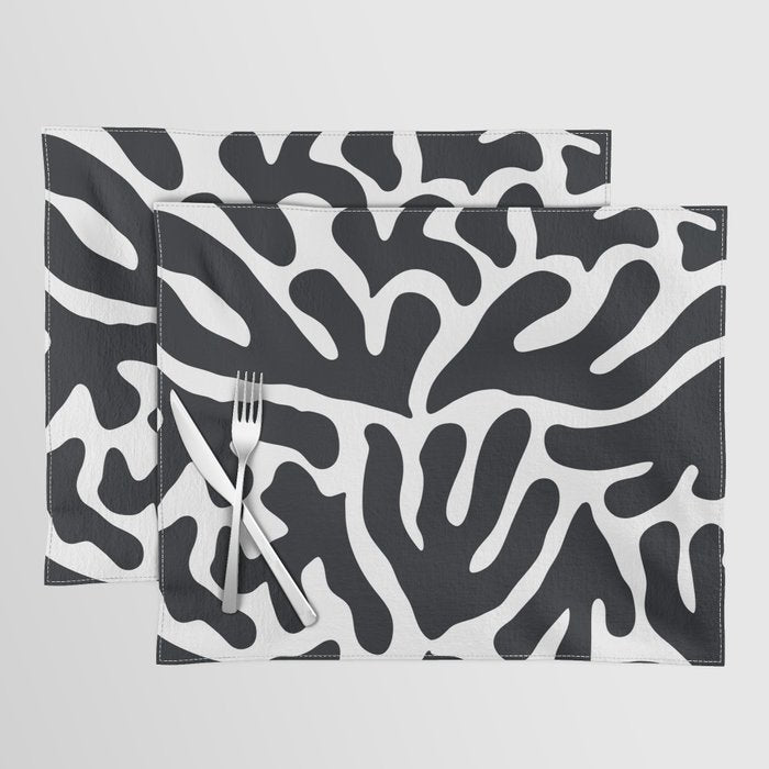 Henri Matisse Abstract Leaf Pattern Placemat Gallery Image 1