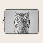 Tiger - Black & White Laptop Sleeve Gallery Image 1