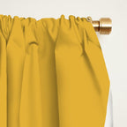 Bold Geometric Shapes - Golden Yellow Window Curtain Gallery Image 2