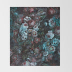 Eyes of Darkness Throw Blanket Gallery Image 2