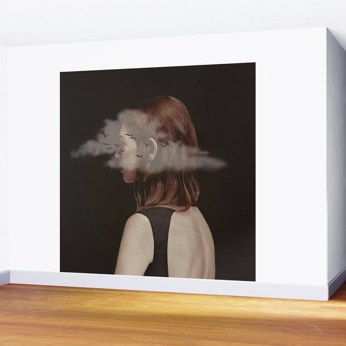Silence Wall Mural Gallery Image 2