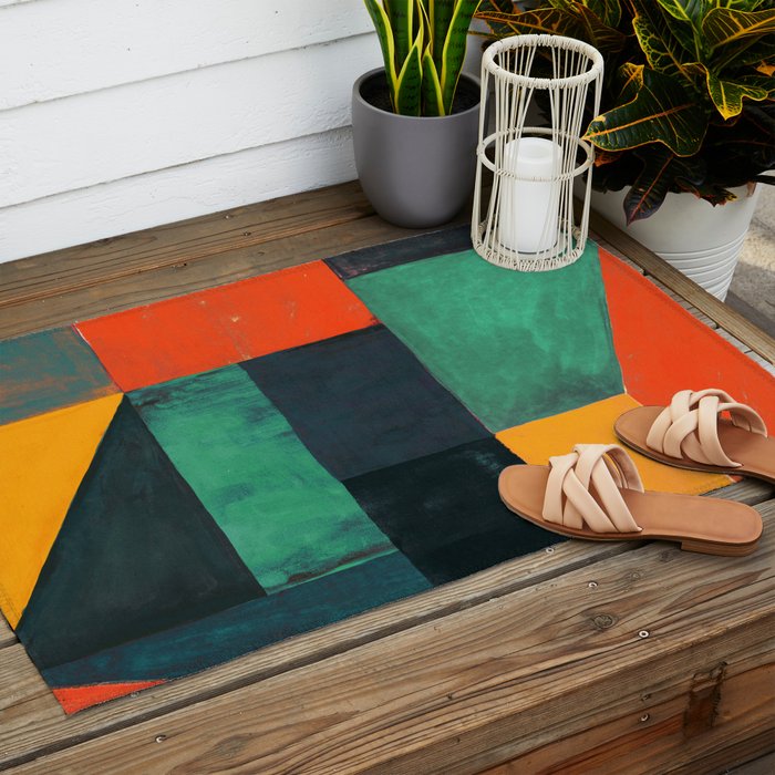 Rooms and walls Outdoor Rug Gallery Image 2