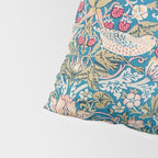 Bohemian elegant blue pink white bird floral Pillow Sham Gallery Image 4