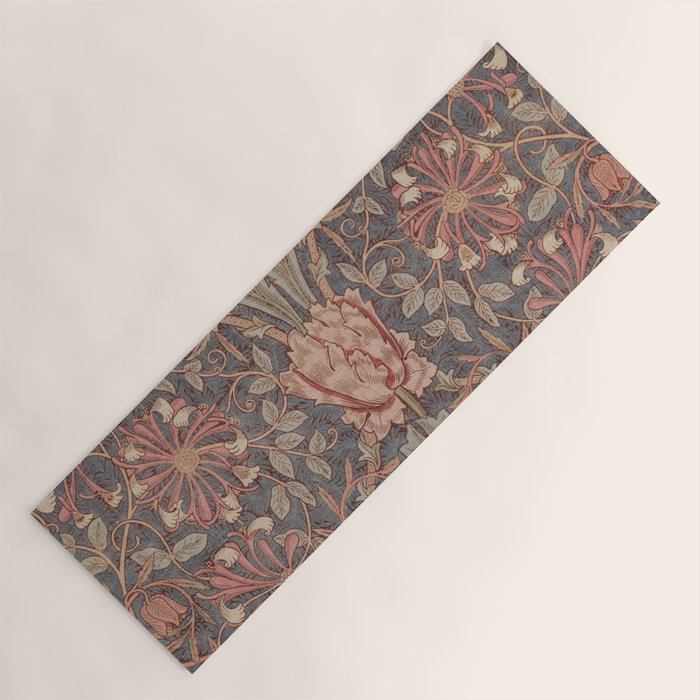 Honeysuckle (1876) by William Morris  Yoga Mat Gallery Image 1