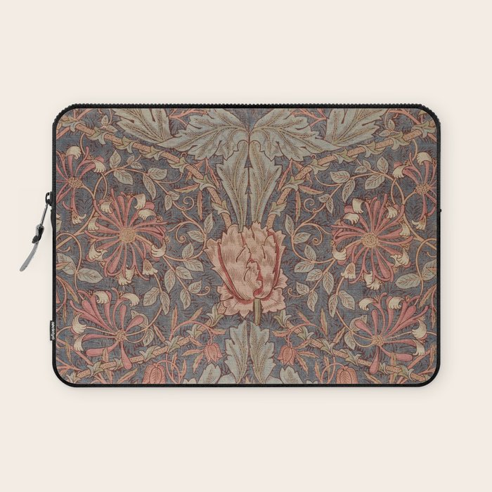 Honeysuckle (1876) by William Morris  Laptop Sleeve Gallery Image 1
