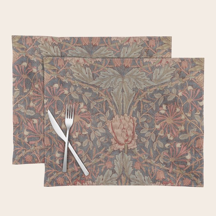 Honeysuckle (1876) by William Morris  Placemat Gallery Image 1