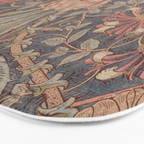 Honeysuckle (1876) by William Morris  Bath Mat Gallery Image 3