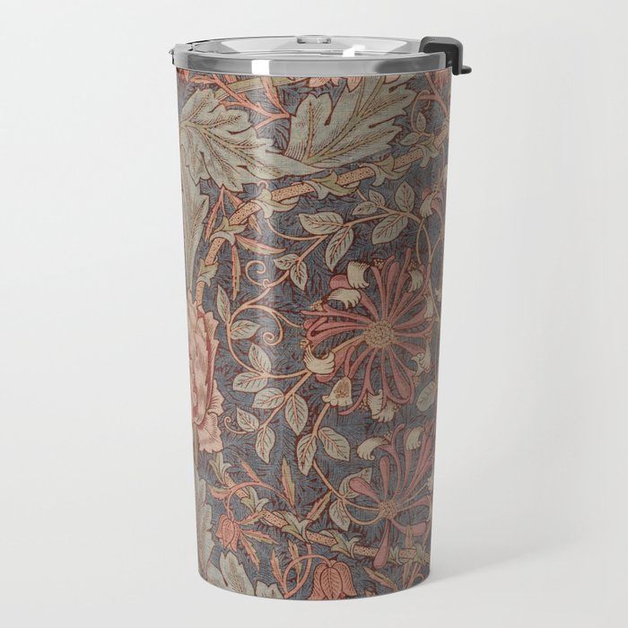 Honeysuckle (1876) by William Morris  Travel Mug Gallery Image 2