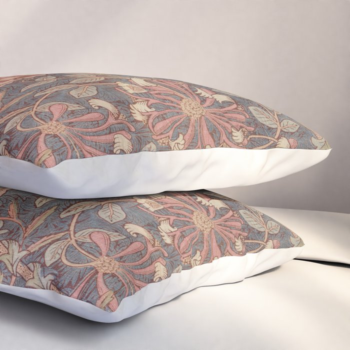 Honeysuckle (1876) by William Morris  Pillow Sham Gallery Image 3