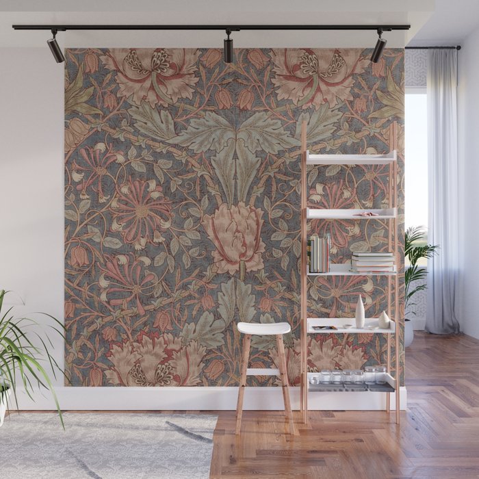 Honeysuckle (1876) by William Morris  Wall Mural Gallery Image 1
