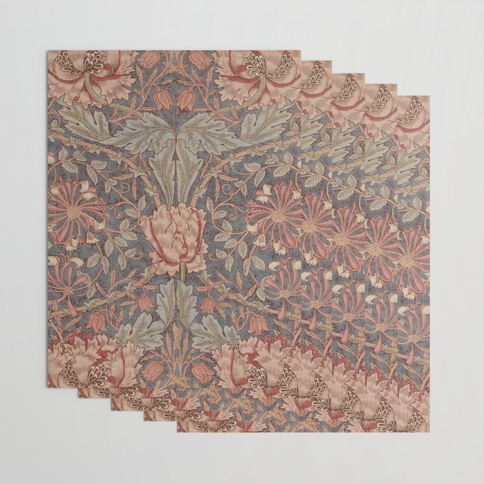 Honeysuckle (1876) by William Morris  Wrapping Paper Gallery Image 3