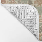 North Country Summer - soft neutrals Bath Mat Gallery Image 2