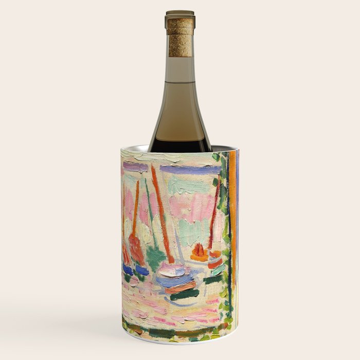 Henri Matisse's Open Window, Collioure 1905 French Riviera portrait nautical painting masterpiece Wine Chiller Gallery Image 1