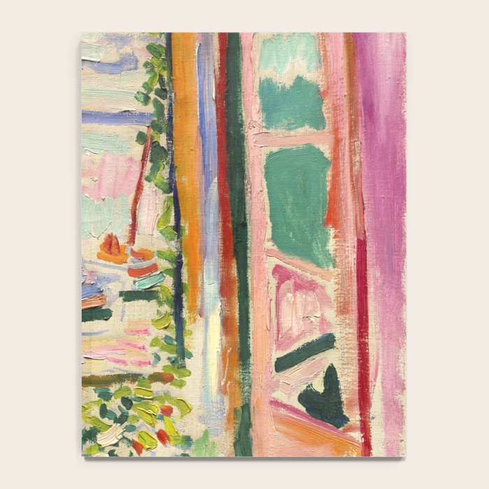 Henri Matisse's Open Window, Collioure 1905 French Riviera portrait nautical painting masterpiece Notebook Gallery Image 4