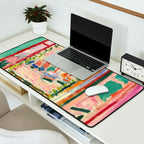 Henri Matisse's Open Window, Collioure 1905 French Riviera portrait nautical painting masterpiece Desk Mat Gallery Image 2