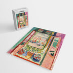 Henri Matisse's Open Window, Collioure 1905 French Riviera portrait nautical painting masterpiece Jigsaw Puzzle Gallery Image 2