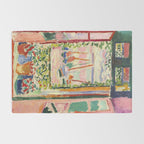 Henri Matisse's Open Window, Collioure 1905 French Riviera portrait nautical painting masterpiece Rug Gallery Image 2