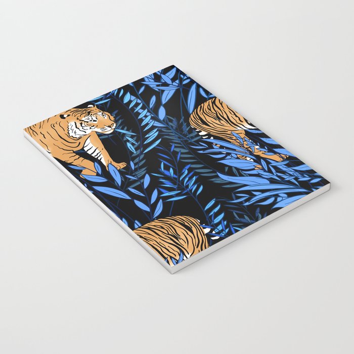 Tiger and leaf pattern Notebook Gallery Image 3