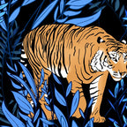 Tiger and leaf pattern Coffee Mug Gallery Image 2
