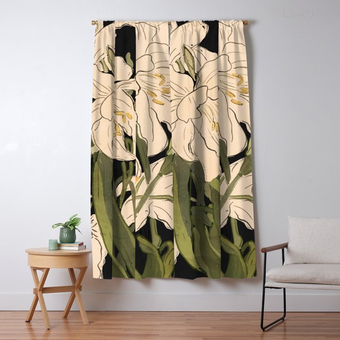 Garden flowers 2 Window Curtain Gallery Image 5