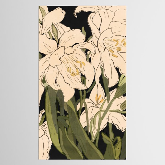 Garden flowers 2 Tablecloth Gallery Image 2