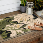 Garden flowers 2 Outdoor Rug Gallery Image 2