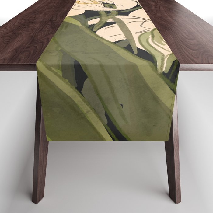 Garden flowers 2 Table Runner Gallery Image 1