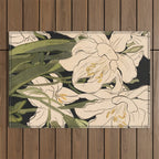 Garden flowers 2 Outdoor Rug Gallery Image 1