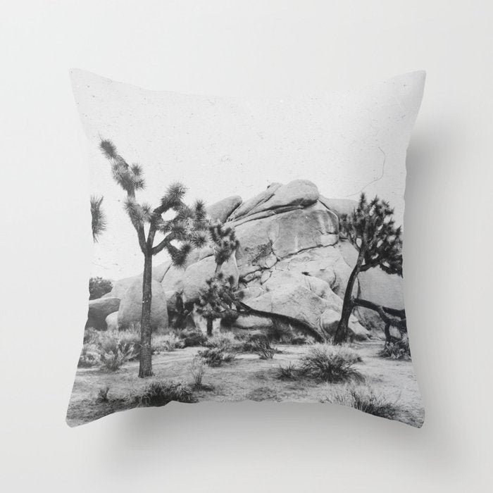 JOSHUA TREE XIV / California Desert Throw Pillow Gallery Image 1