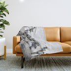 JOSHUA TREE XIV / California Desert Throw Blanket Gallery Image 1
