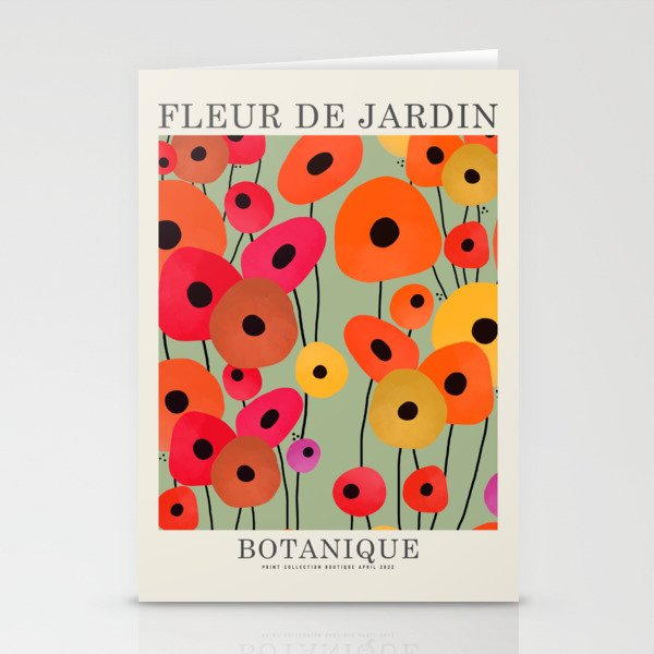 Fleur de Jardin - Flower Market Stationery Card Gallery Image 2