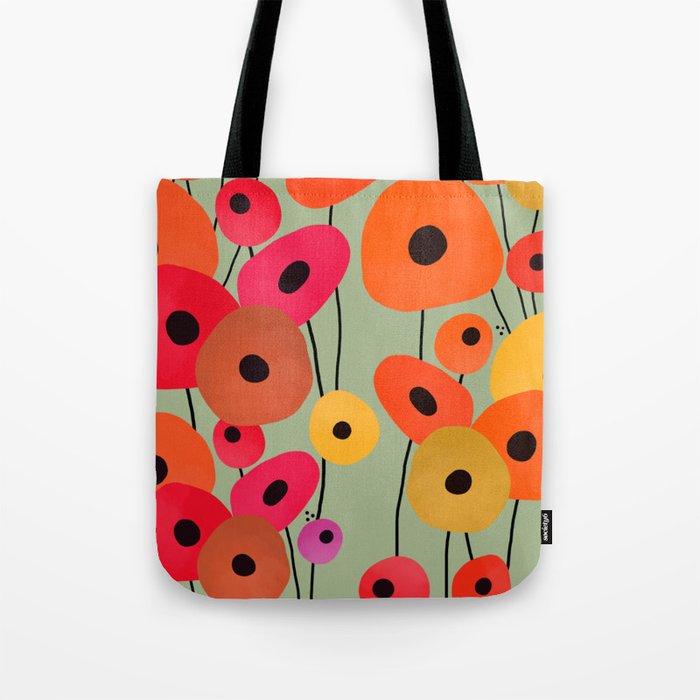 Fleur de Jardin - Flower Market Tote Bag Gallery Image 1