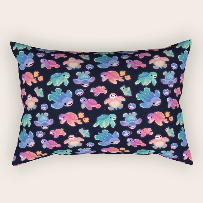 Sea turtle Rectangular Pillow Gallery Image 1