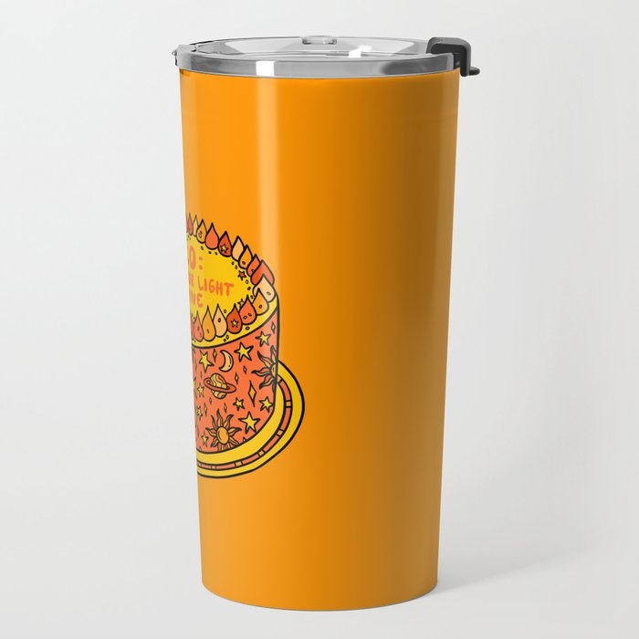 Leo Cake Travel Mug Gallery Image 2