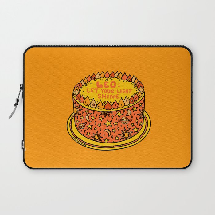 Leo Cake Laptop Sleeve Gallery Image 1