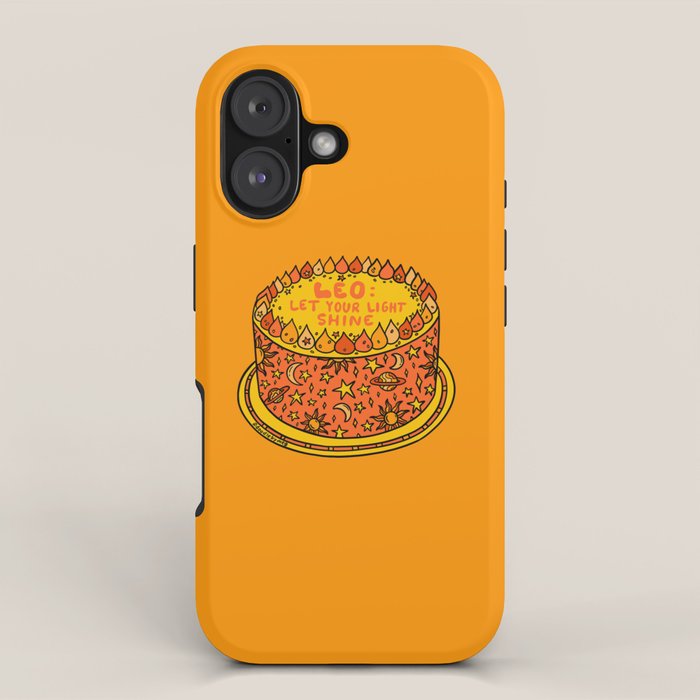 Leo Cake iPhone Case Gallery Image 1