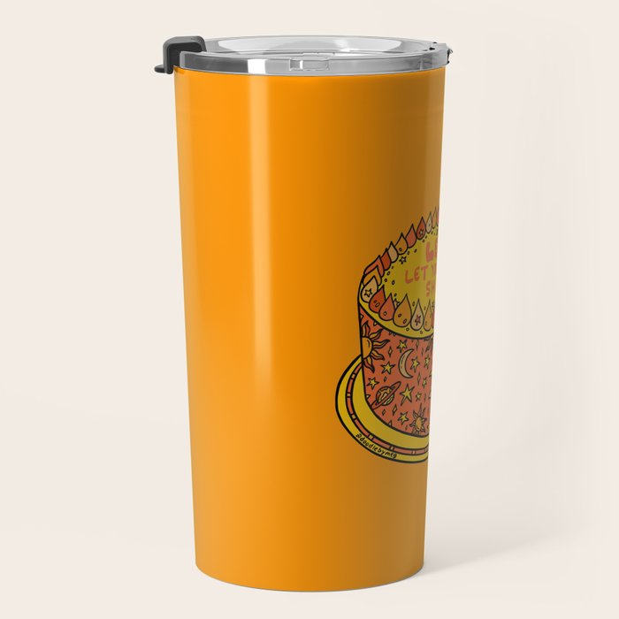 Leo Cake Travel Mug Gallery Image 3